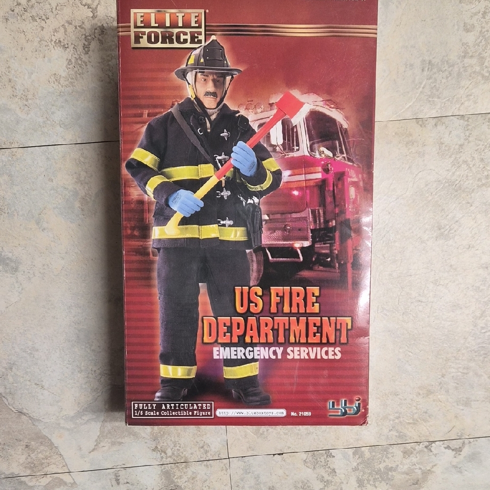 Elite Force US Fire Department Action Figure